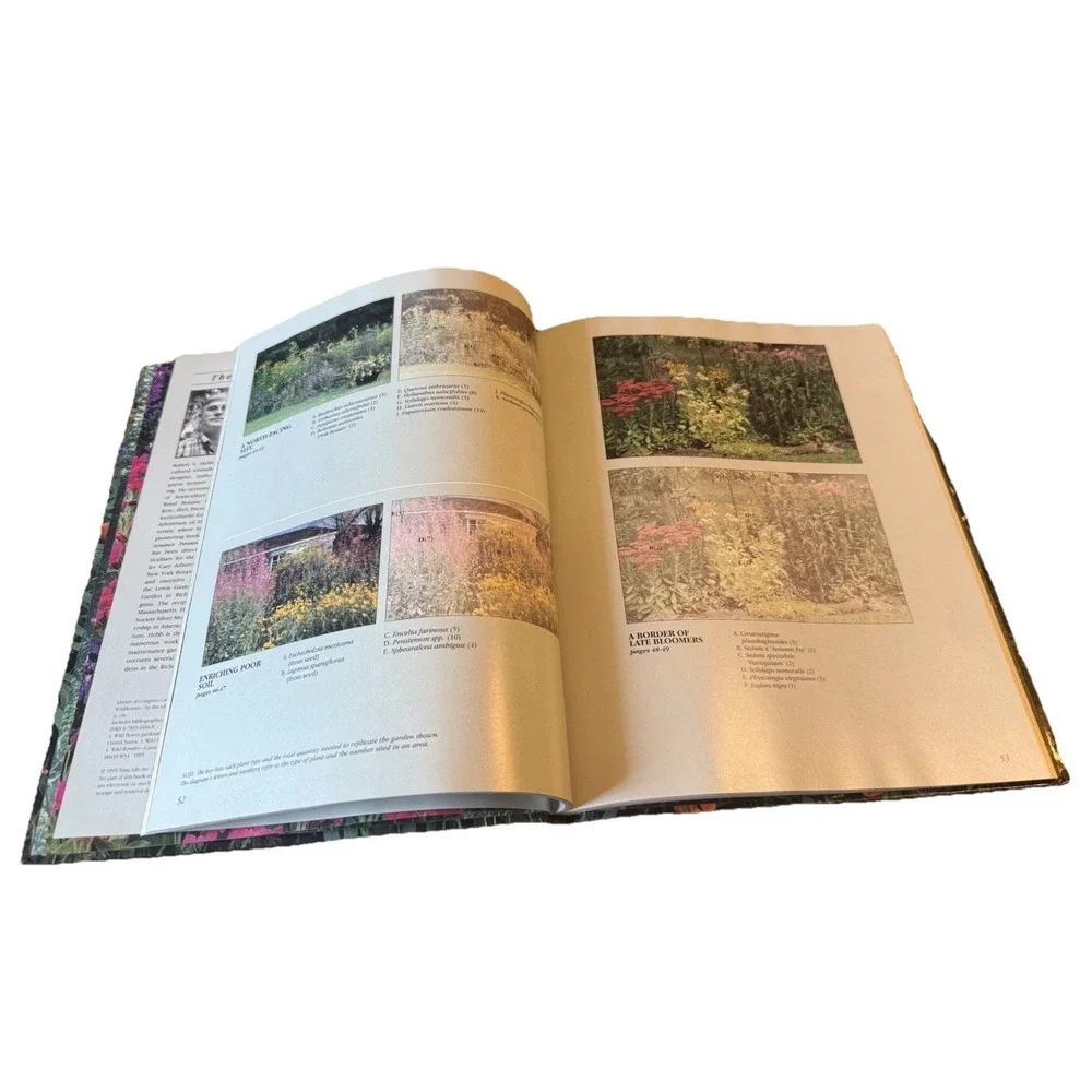 Time-Life Complete Gardener Series: Wildflowers Decor  Table Book